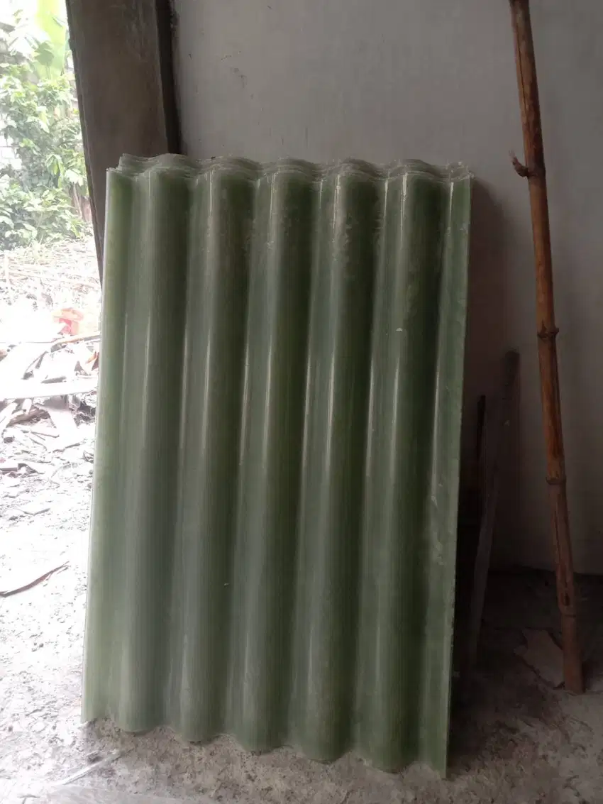 atap fiberglass untuk penerangan