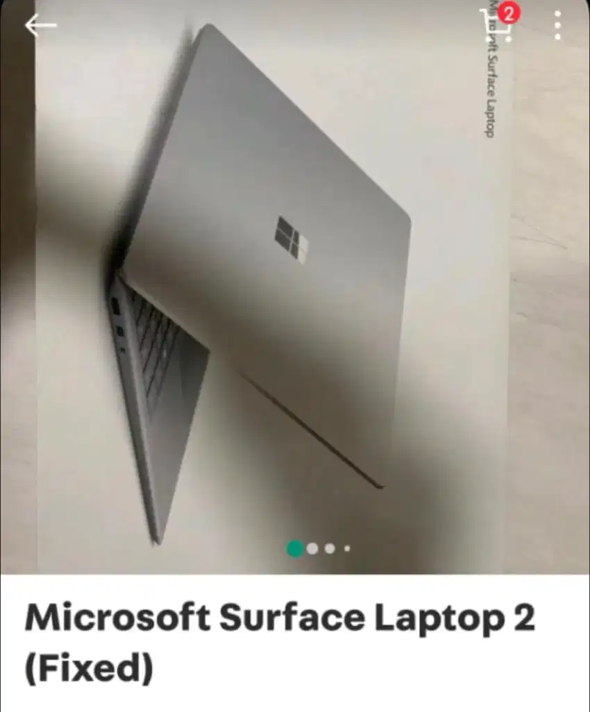 Obral : Microsoft Surface laptop 2