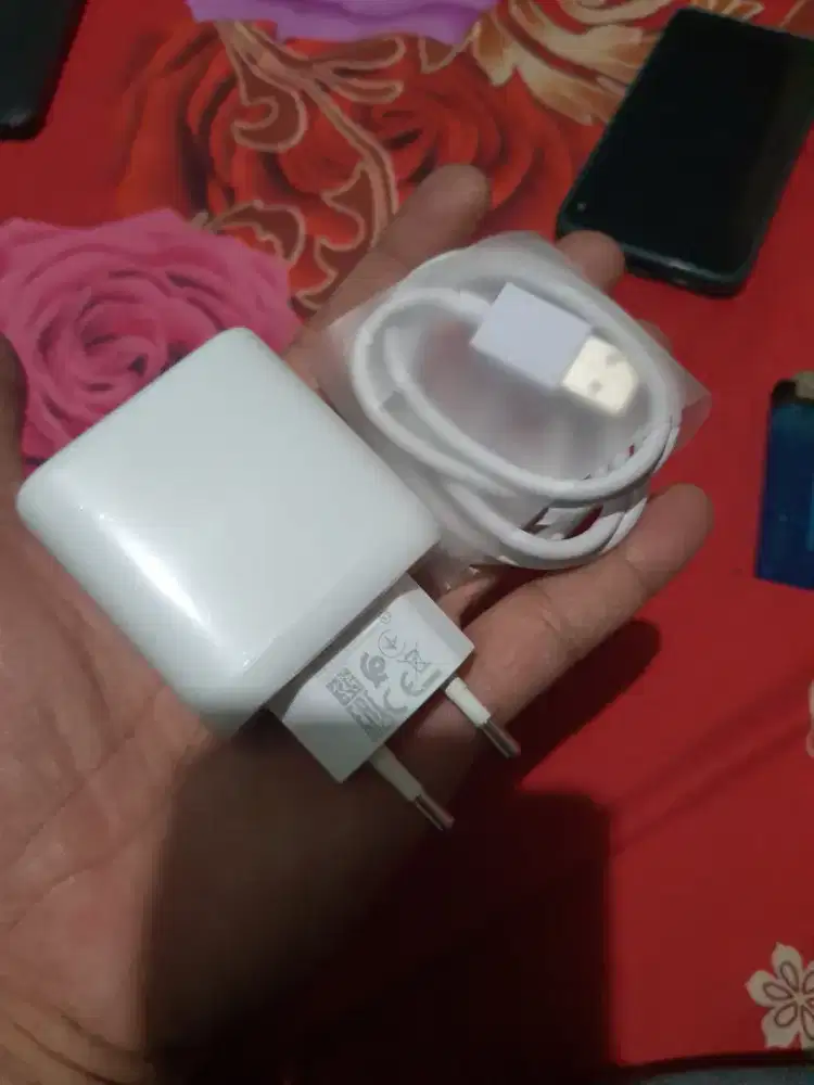 Charger 65watt super vocc ori cabutan untuk oppo reno 5 dan 6