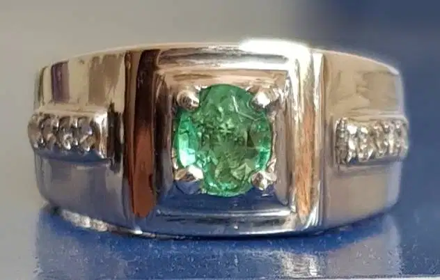 Cincin Emerald Jamrud Colombia