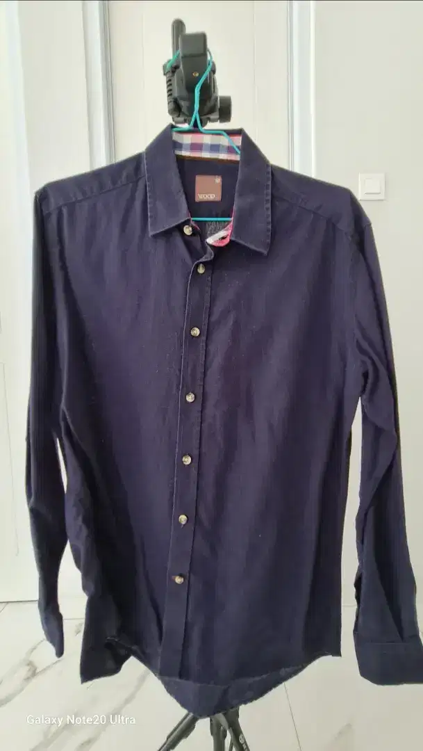 Kemeja Fashion WOOD size M