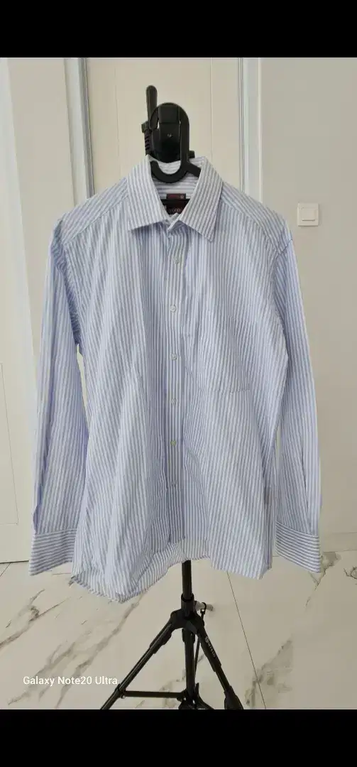 Kemeja Kantor Pria WOOD size M