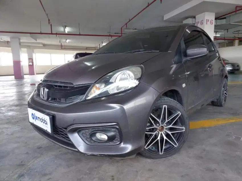 [OLXmobbi] TDP 7,JT Honda Brio Satya 1.2 E Bensin-MT 2018 Abu-Abu