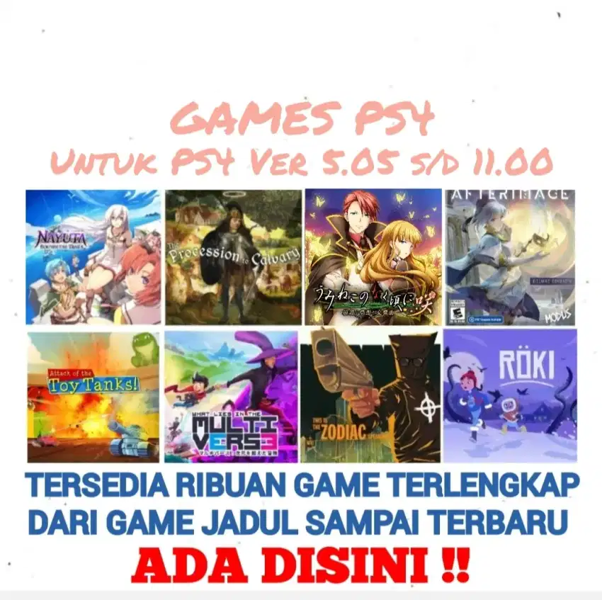 GAME PS4 KEKINIAN Harga Mrh Meriah