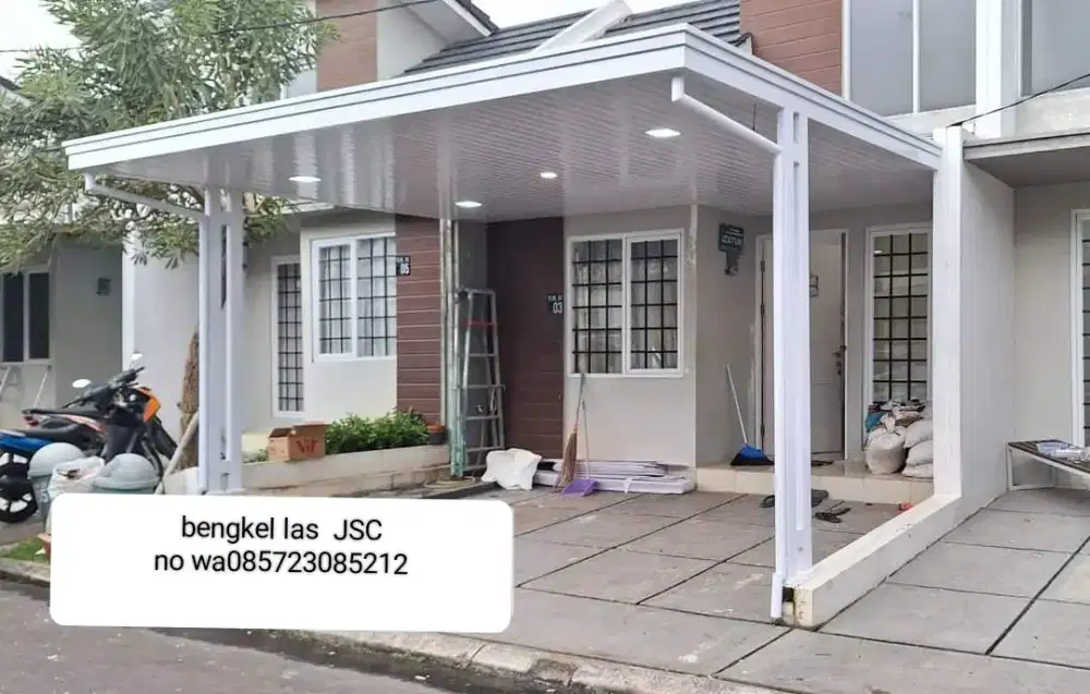 Kanopi palkir mobil motor kanopi alderon