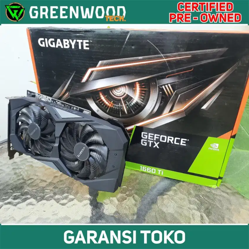 Vga nvdia gtx 1660 Ti 6gb gddr6