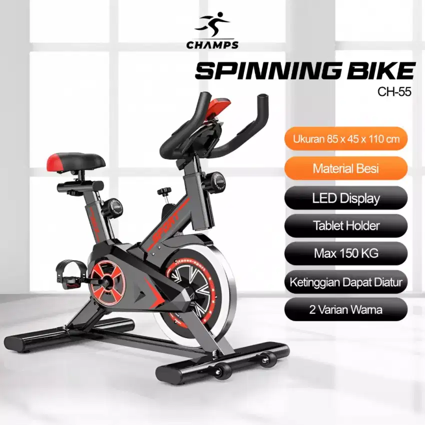 SPINNING BIKE TF  BLACK