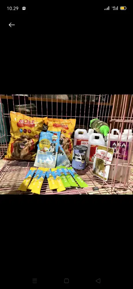 Perlengkapan utk dogi dan kucing