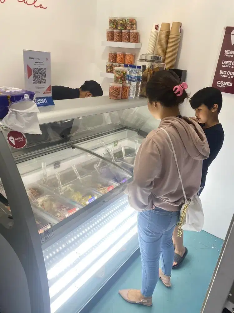 Jula cepat Ches Freezer dan freezer gelato
