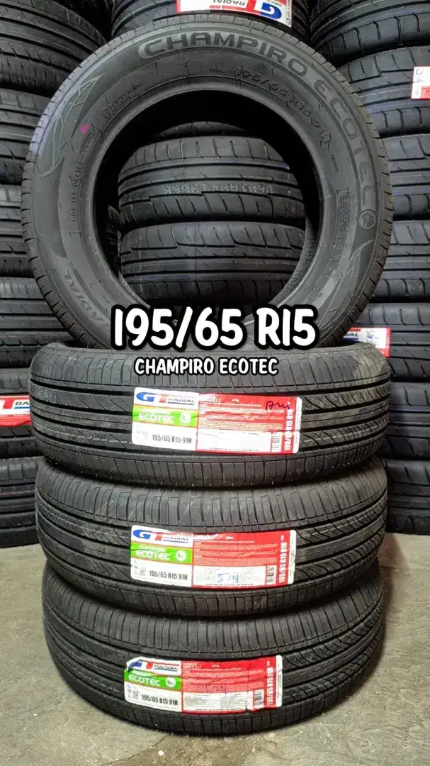 ban baru 195/65 r15 gt Ecotec