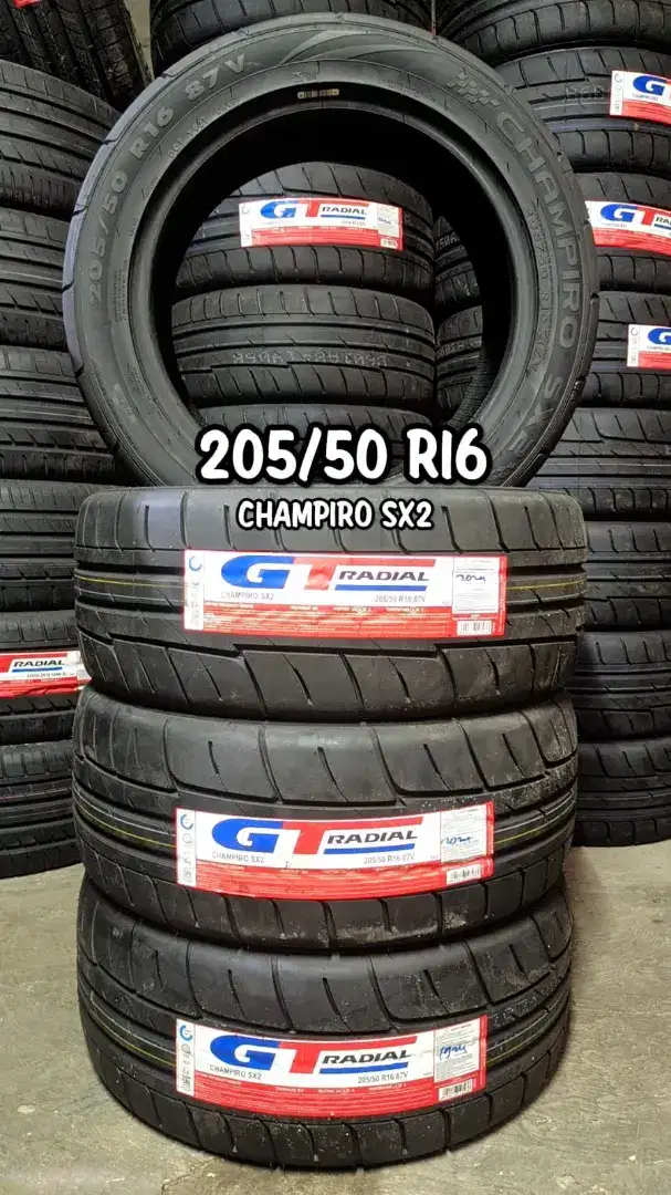 ban baru 205/50 R16 sx2