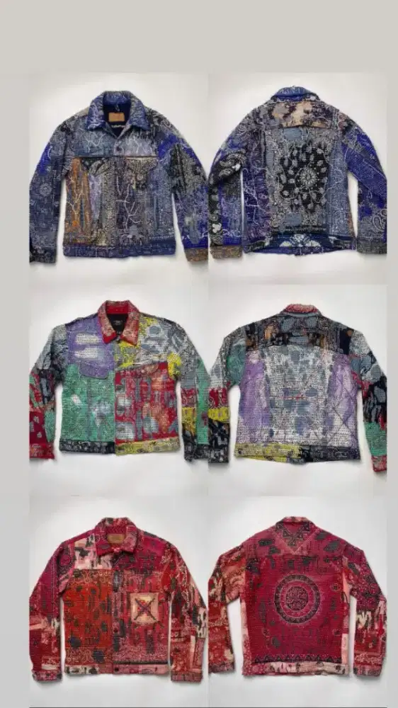 Menerima jasa custom denim jaket