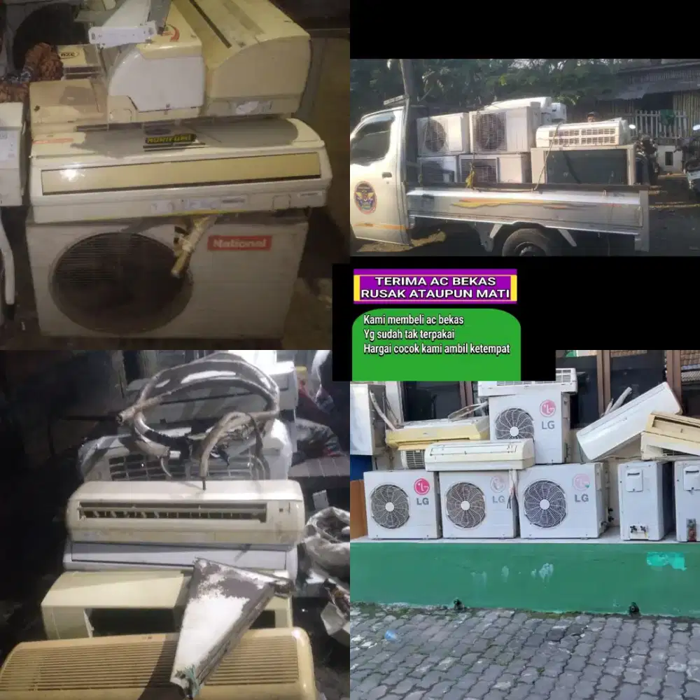 Menerima jual beli ac bekas semua kondisi