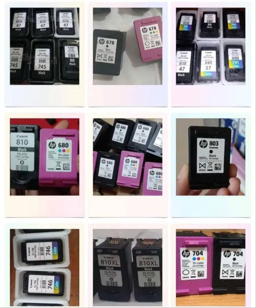 TERIMA TINTA PRINTER BARU DAN BEKAS