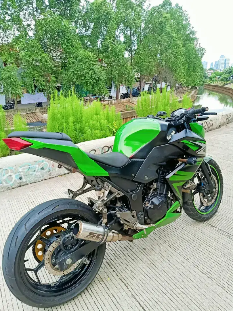Di jual cepat Kawasaki ninja z250 fi tahun 2015