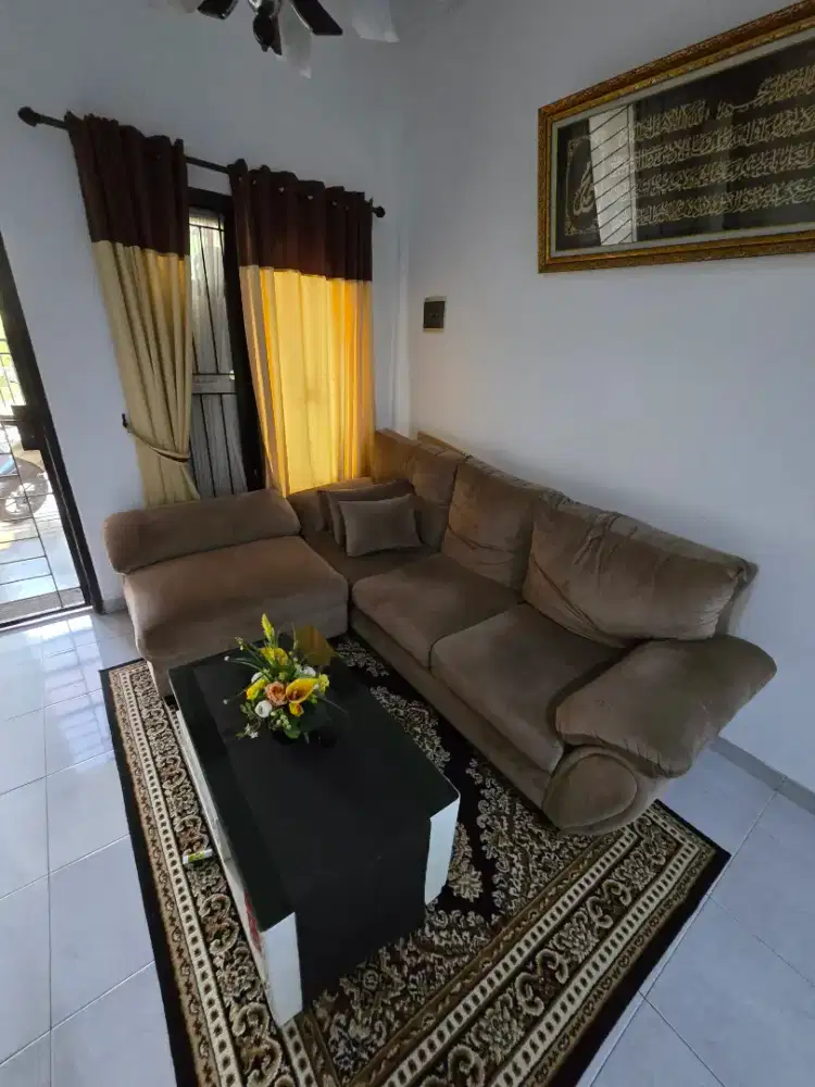 Set Sofa L Ruang Tamu