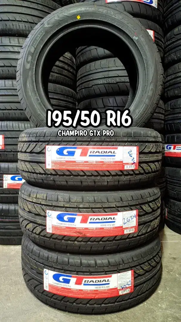 ban baru 195/50 R16 gtx pro