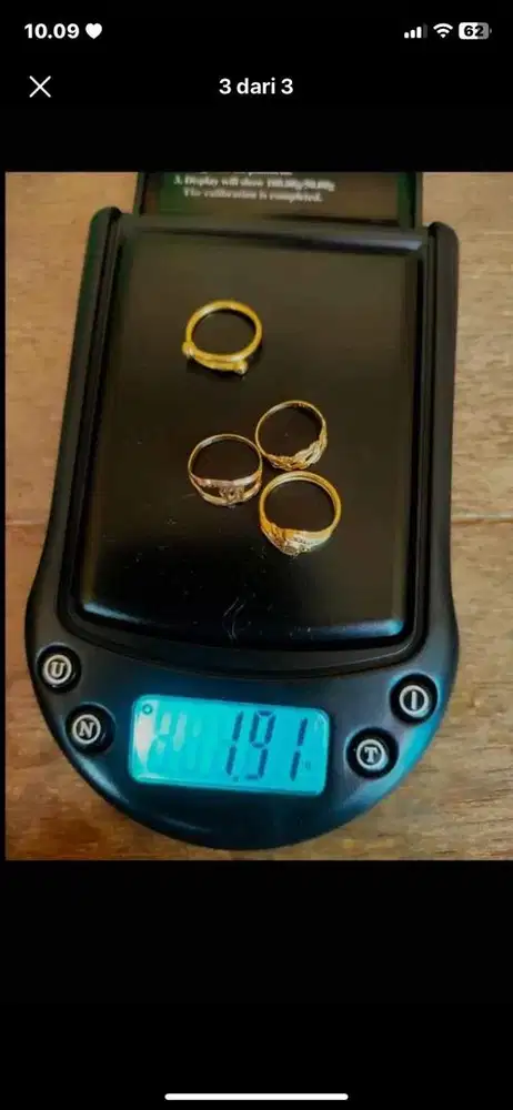 Terima emas tanpa surat