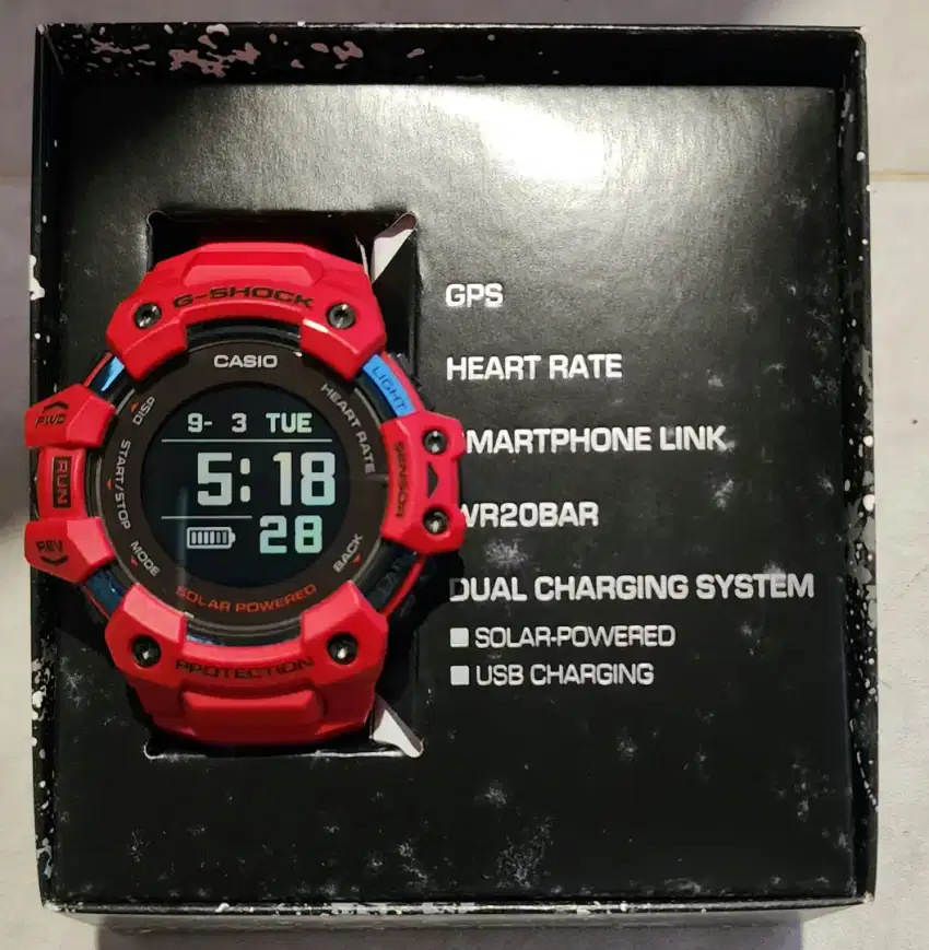 Casio G Shock GBD H1000 Red