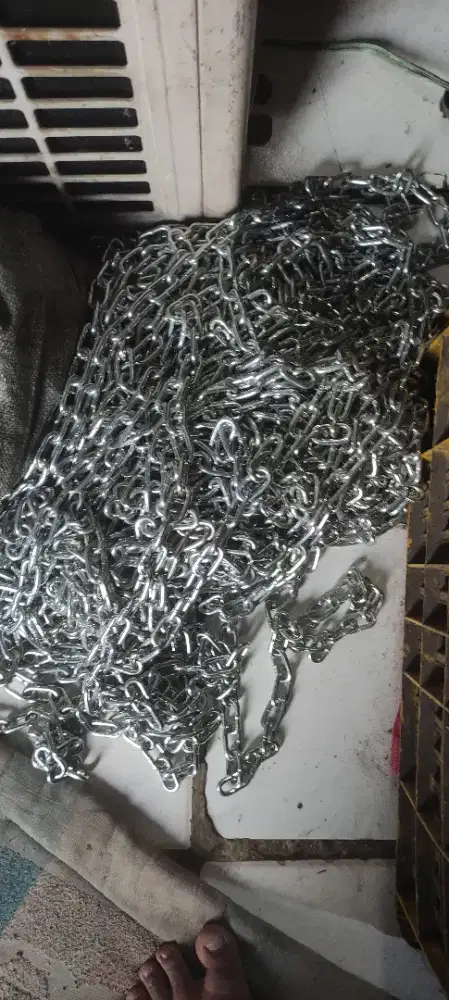 RANTE/RANTAI GALVANIS PANJANG 58 METER (BARU)