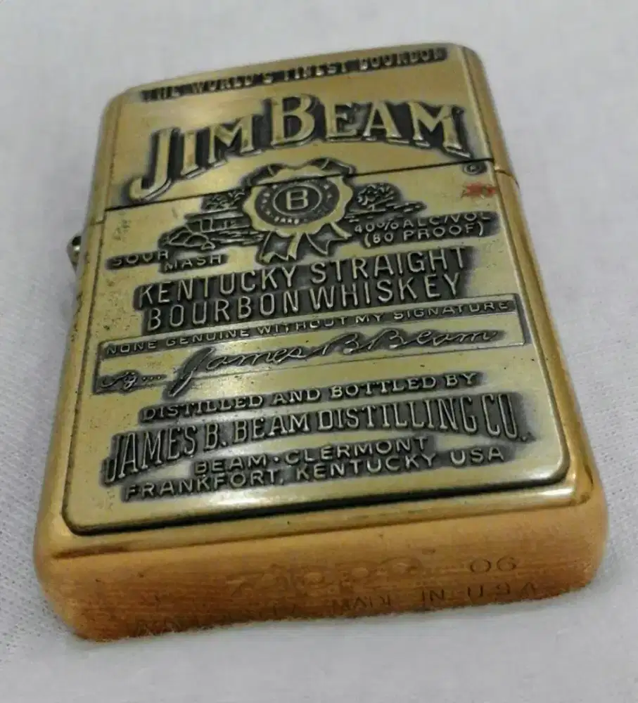 Zippo Jim Beam Gold