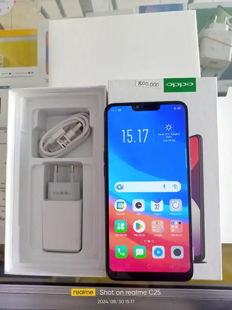 Oppo A3s bekas fullset normal bisa TT