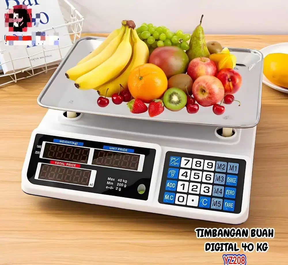 Ready Stock Timbangan Buah/ Timbangan Londry ukuran 40 kg