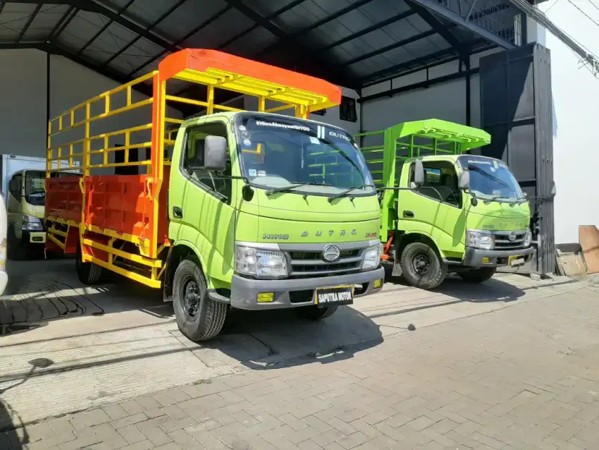 Hino Dutro 4rdLong Th 2022 Bak Besi 3Ways (P=4,8m)