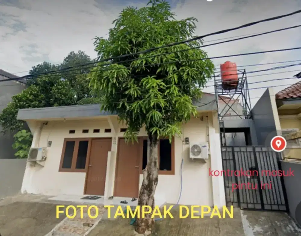 Kontrakan Petakan bisa Parkir MOBIL