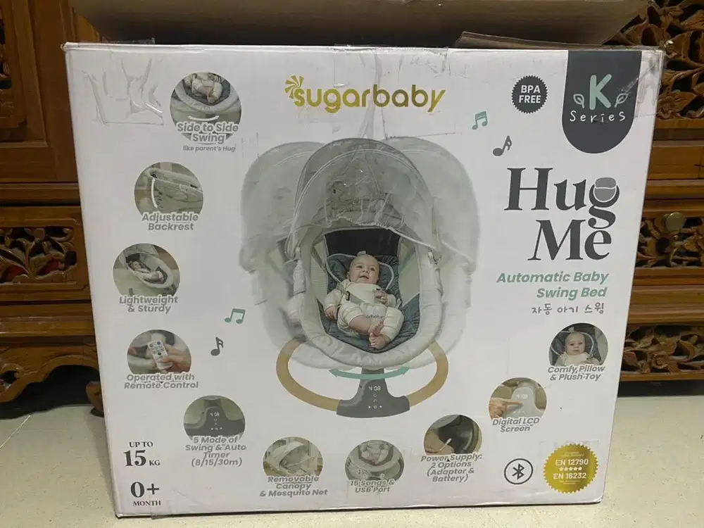 Dijual  tempat duduk / tidur bayi (bouncer electric)