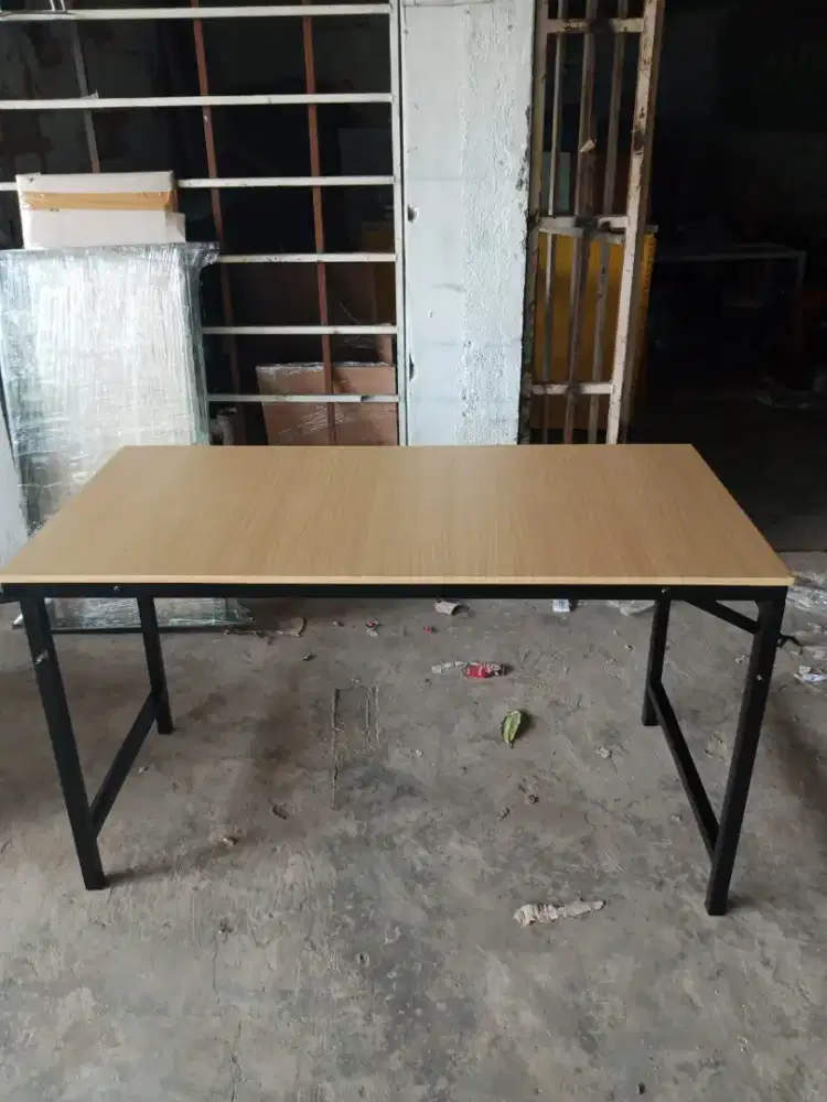 Meja lipat sp minimalis 120*60