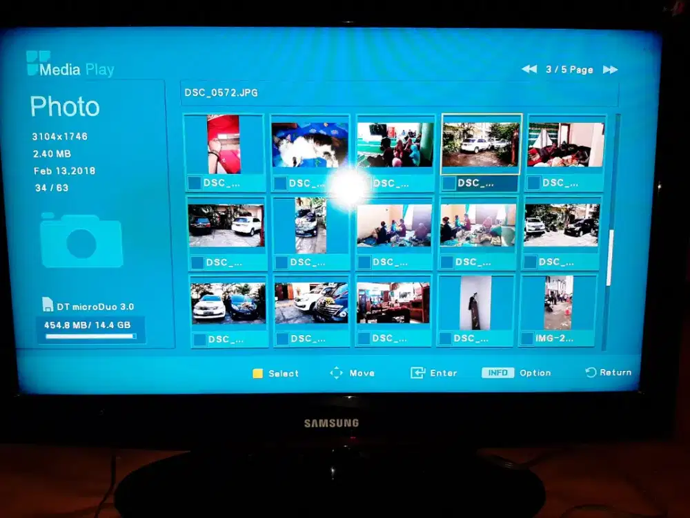 Samsung TV Murah tanah luas Rmh gudang JL Raya Wonosobo Sapuran jateng