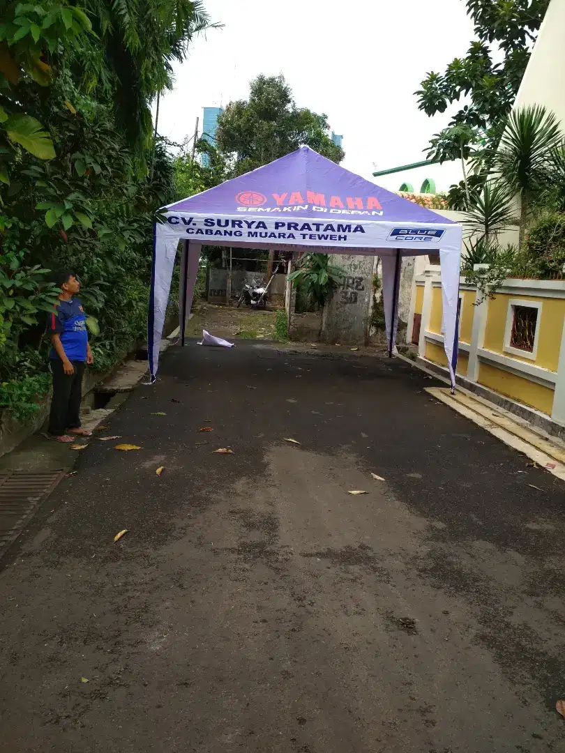 Tenda promosi tenda cafe tenda kerucut tenda pameran tenda payung dll