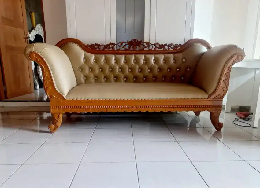 Sofa Kayu Jati Sofa Jok Murah Sofa Santai Sofa Kursi Tamu Ukir Jepara