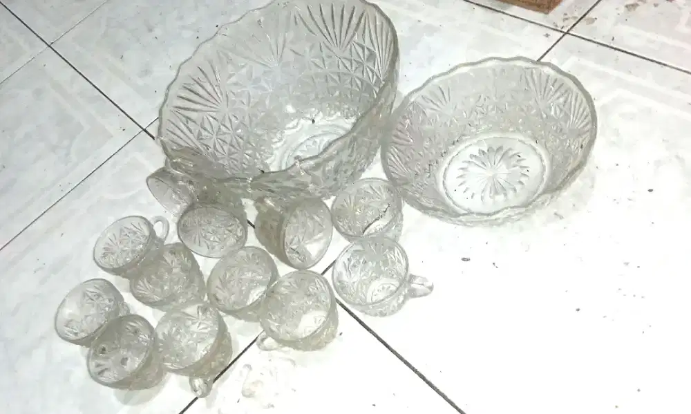 Muraaah!! Set fruit punch (mangkok + cangkir) es buah