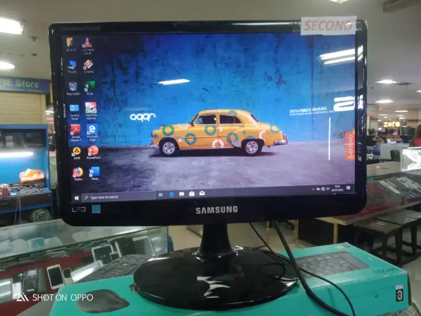 Jual LED MONITOR Samsung 16inch For Komputer PC ato CCTV Murah aja