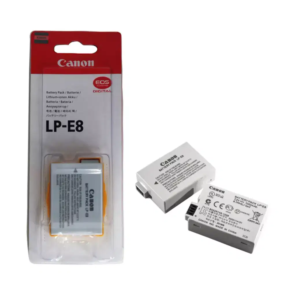 Baterai Canon LP-E8 (Canon 600D)