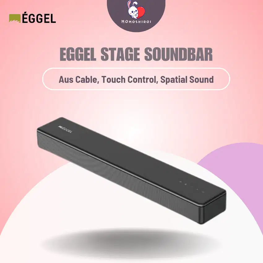 Eggel Stage Soundbar Sound bar WIth Built-In Woofer Speaker Subwoofer