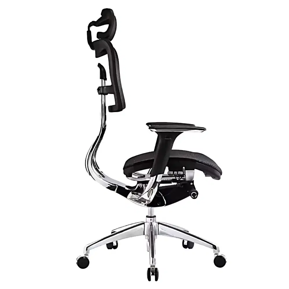 240717C Ergonomic Office Chair Mesh Black Kursi Kantor Direktur Direks