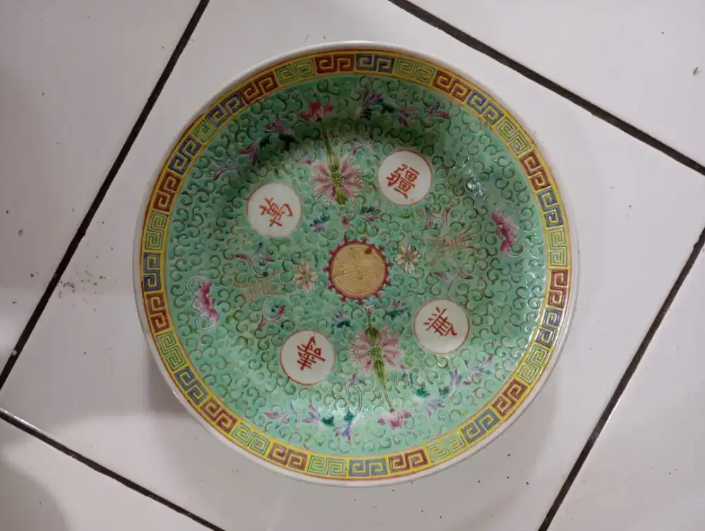 Piring cina kuno original