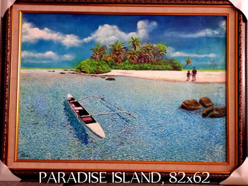 Lukisan KANVAS CAT MINYAK