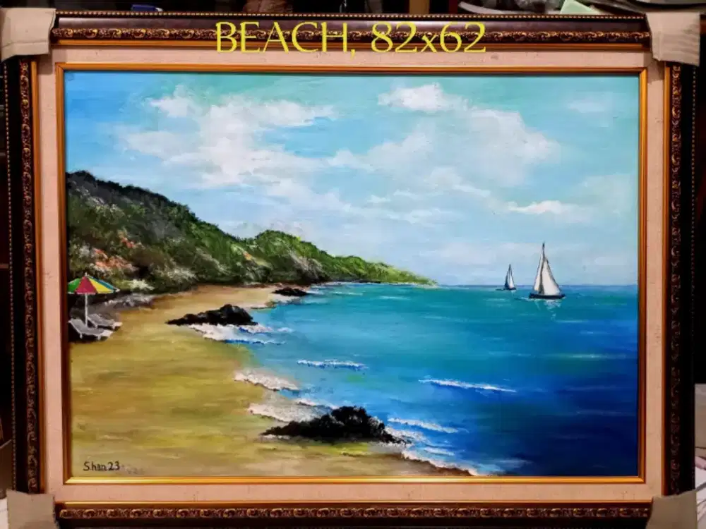 Lukisan KANVAS CAT MINYAK