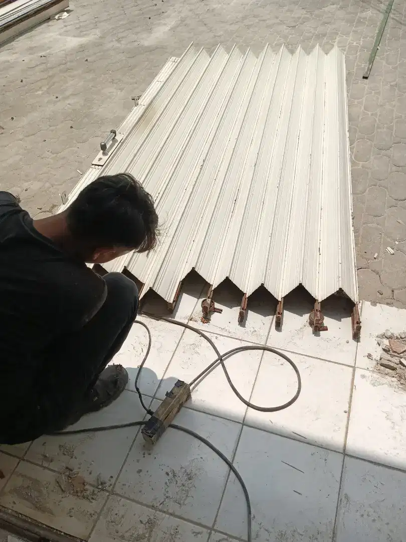 Service folding gate termurah jakarta pusat