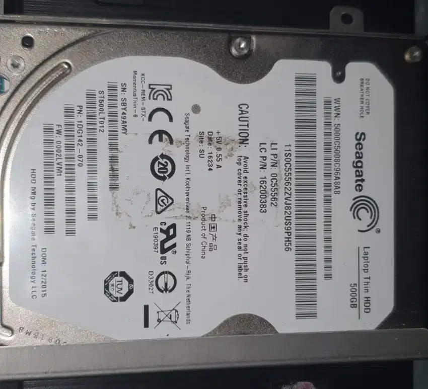 Harddisk Seagate 500GB