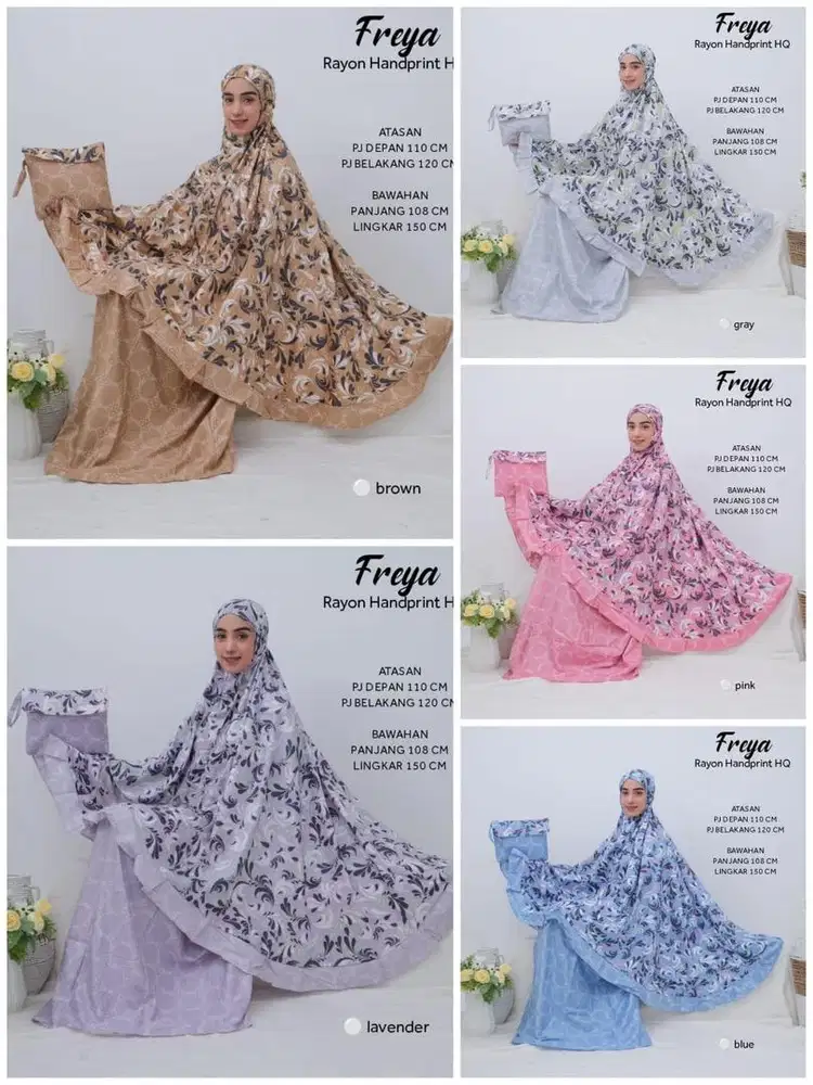 Mukena Rayon Rempel