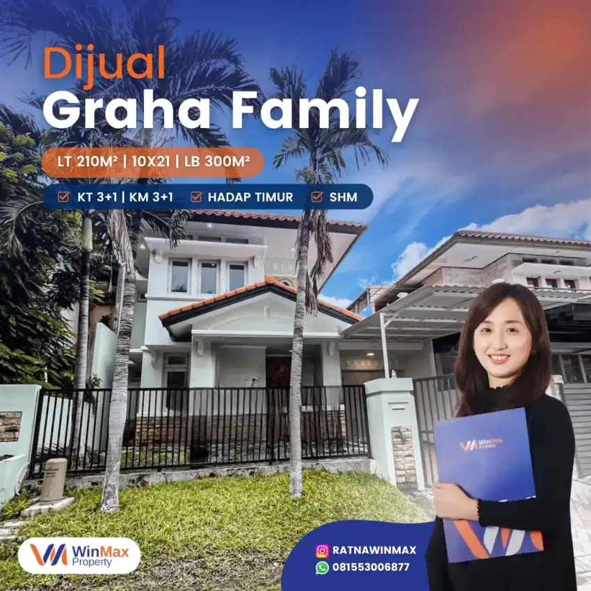 DiJual Cepat Rumah Graha Family