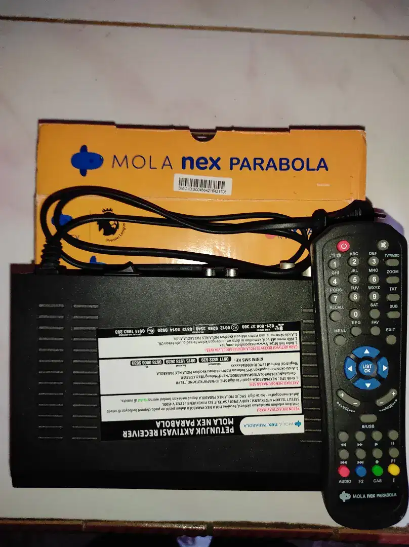 Receiver Mola NEX PARABOLA Combo