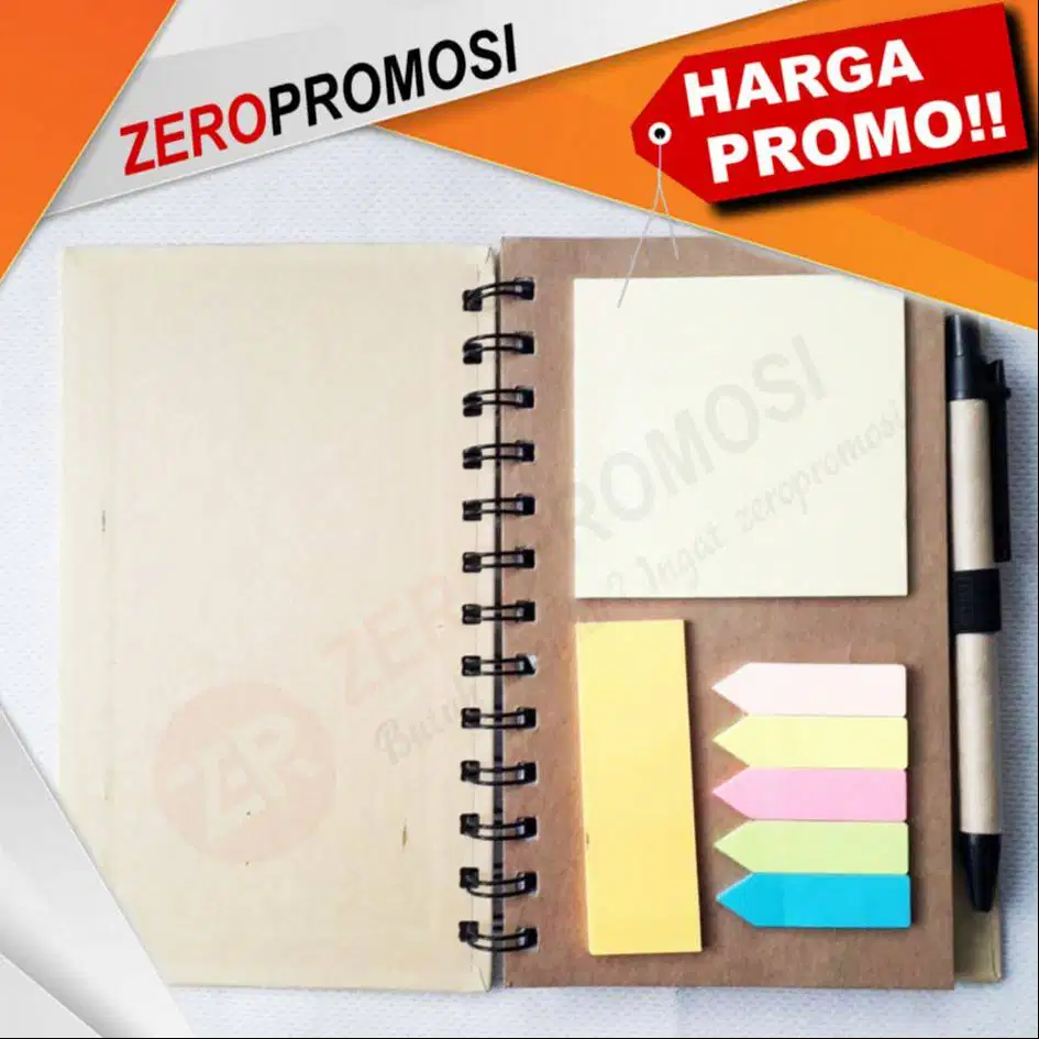 Notes Memo Recycle Promosi H-5817