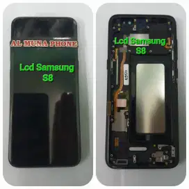 Jual Lcd / Ganti Lcd Samsung S8 plus frame New