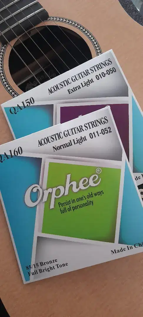 Senar gitar Akustik Orphee